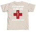 Sutter ER/Trauma &nbsp; &nbsp;(Smiley face), a Ivory Comfort Colors Unisex Tee (back-view)