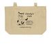 Tote Bag, a Oyster Large Organic Cotton Tote Bag