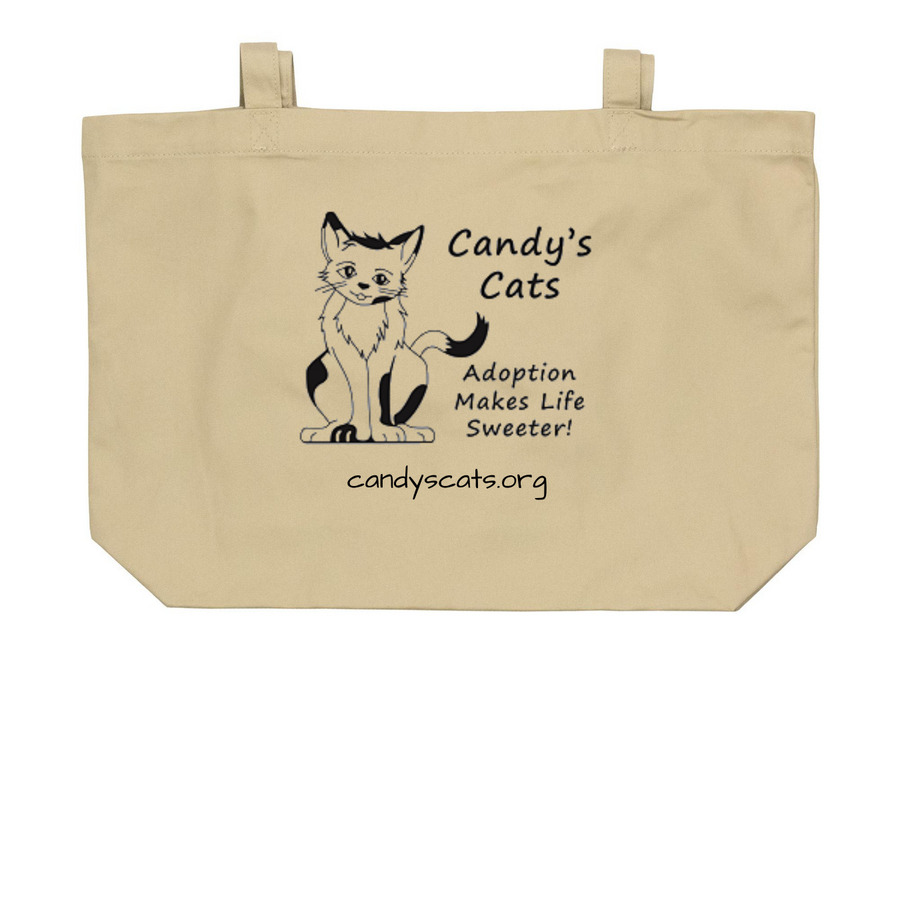 Tote Bag, a Oyster Large Organic Cotton Tote Bag