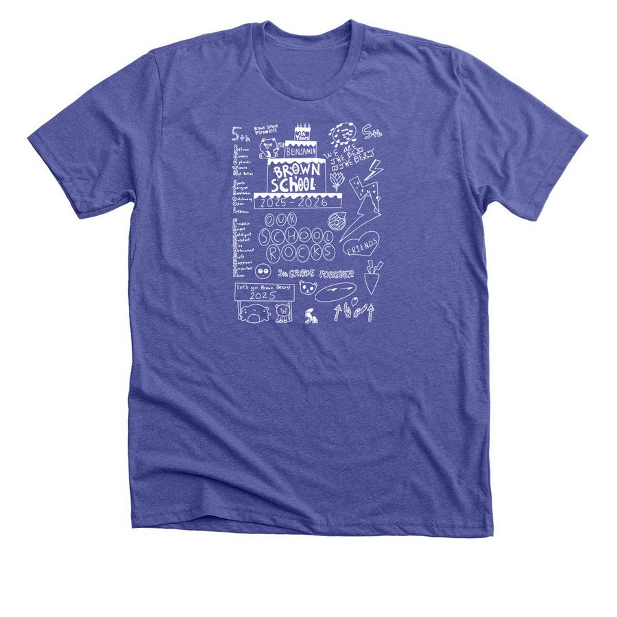 5th grade Davis design 2026, a Heather Lapis Premium Unisex Tee