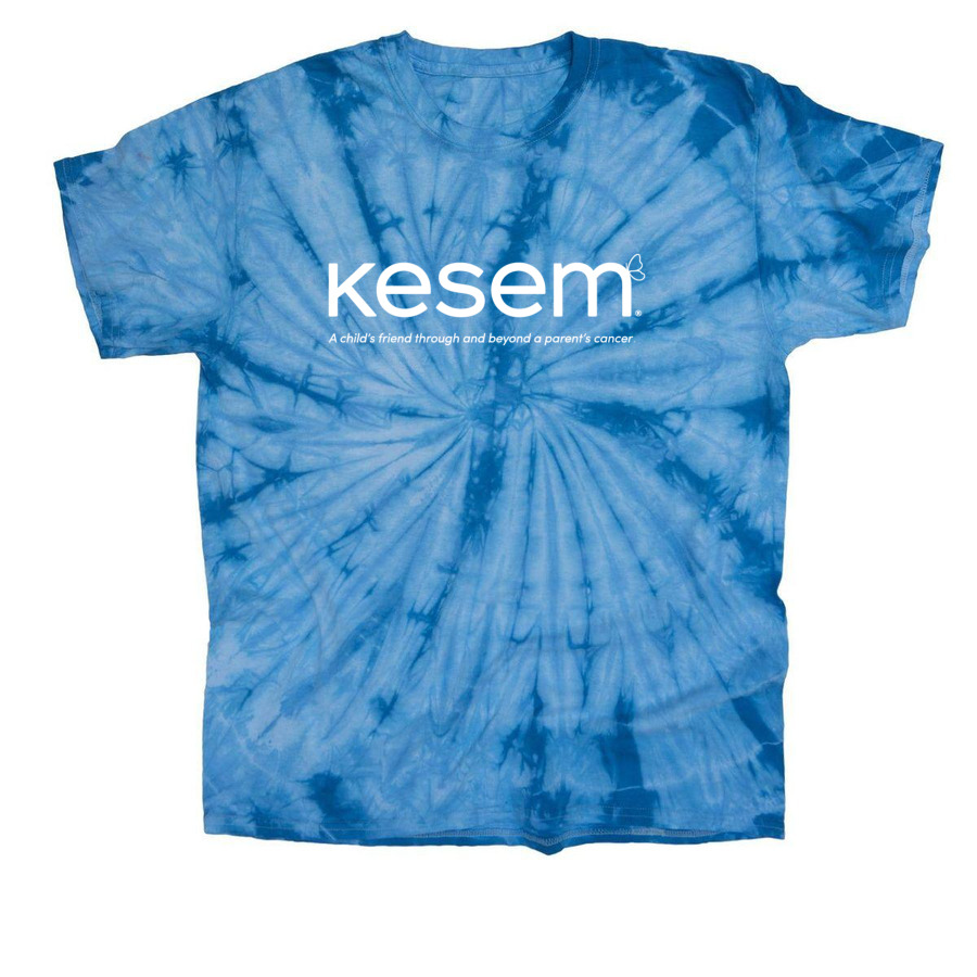 Kesem is Magic Butterfly Shirt, a Baby Blue Classic Tie Dye Tee
