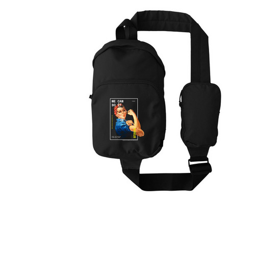 Rosie the Riveter&nbsp;, a Black Grove Sling Bag