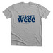 WCCC, a Athletic Heather Premium Unisex Tee