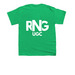 RadioNG UGC - V2, a Irish Green Youth Unisex Tee (back-view)