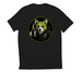 Corgi CleanUps Crew Brewed Wild Cleaned Right, a Deep Black Allmade Eco Triblend Unisex Tee (back-view)