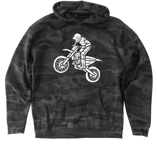 Walli Racing&nbsp;, a Black Camo Heavyweight Camo Pullover Hoodie