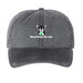 Street Dogs For Life, a Black Printed Pigment Dye Baseball Cap