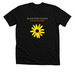 Black-Eyed Susans for Reparations, a Solid Black Blend Premium Unisex Tee