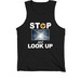THE GEOFIGHT Tanks, a Black Premium Cotton Tank