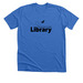 Support Bozeman Public Library, a Heather True Royal Premium Unisex Tee