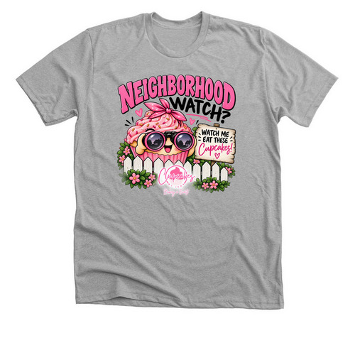 Neighborhood watch, a Athletic Heather Premium Unisex Tee