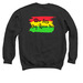 One Love Dog Rescue Dandelion&nbsp;, a Black Crewneck Sweatshirt (back-view)