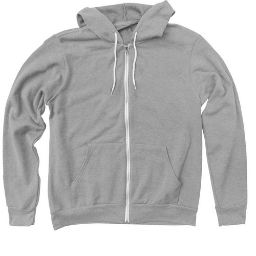 Bk Boro Dispatcher, a Athletic Heather Zip Up Hoodie