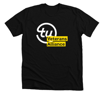 TU VA Apparel for SOTF, a Solid Black Blend Premium Unisex Tee