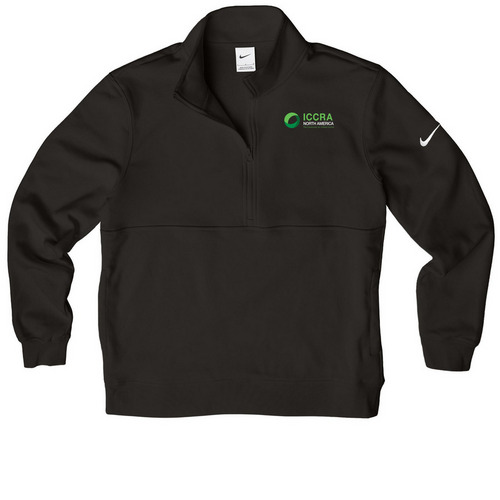 ICCRA NA, a Black Nike Club Fleece Half Zip Pullover