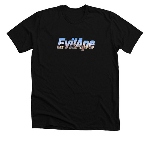 Evil$Ape, a Solid Black Blend Premium Unisex Tee