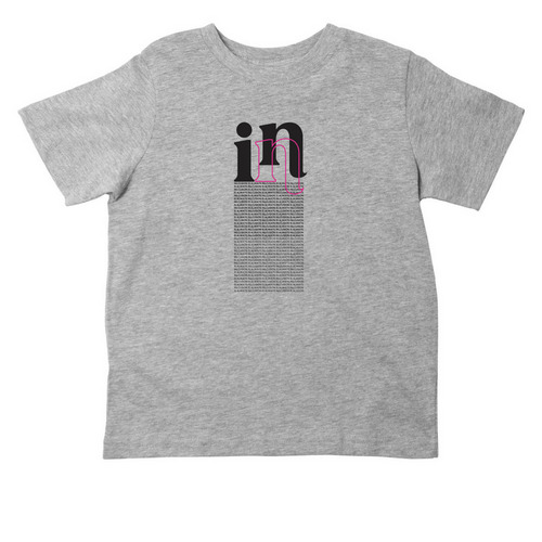 In Inclusion Toddler, a Heather Toddler Tee