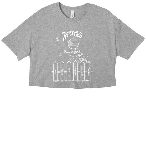 2026 KBY Pride Shirts for Outfront, a Athletic Heather Women?s Cropped Cotton Tee