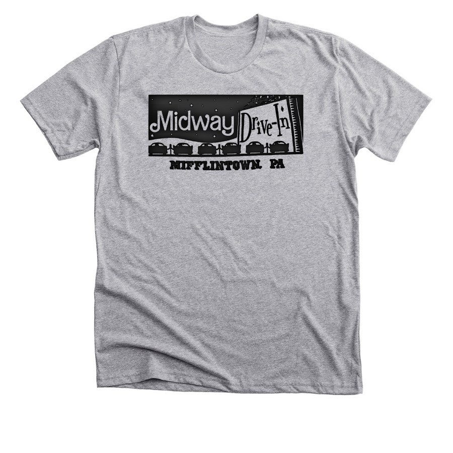 Original Logo, a Athletic Heather Premium Unisex Tee