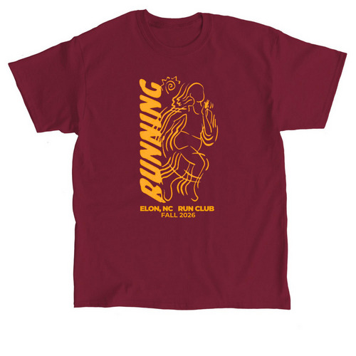 Run Club, a Cardinal Red Classic Unisex Tee