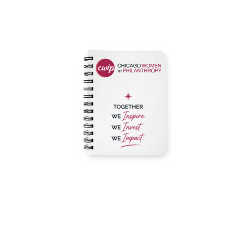 Chicago Women in Philanthropy&nbsp;(notebook), a White Spiral Notebook