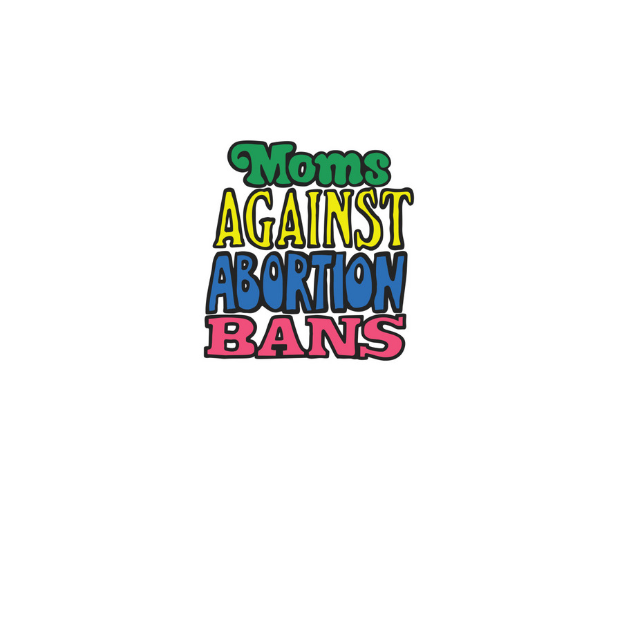 Moms Against Sticker, a White Kiss Cut Sticker