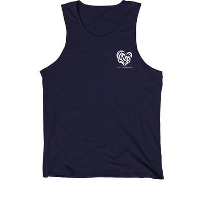 LOHR Merchandise, a Navy Premium Cotton Tank