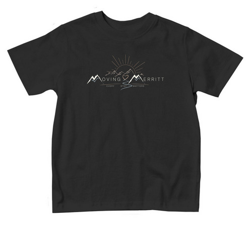 Toddler Mountains, a Black Toddler Tee