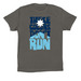These Colors Don?t Run (MN), a Asphalt Premium Cotton Tee