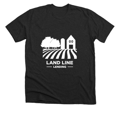Farming America, a Dark Grey Heather Premium Unisex Tee