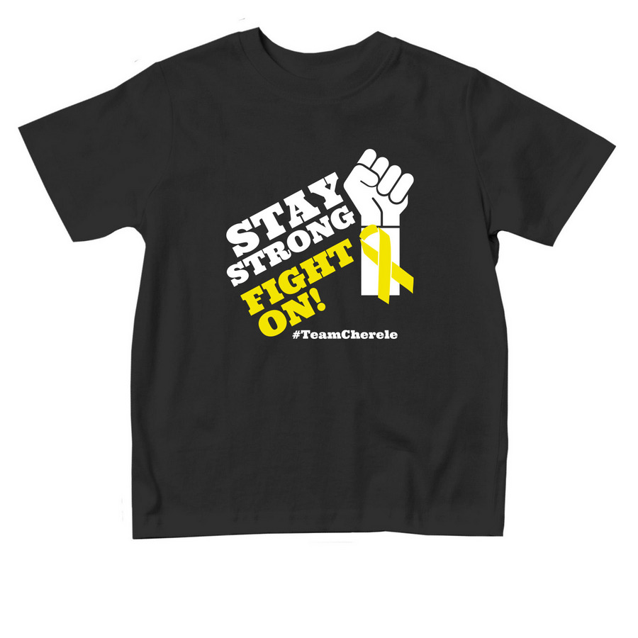 StayStrongFOn, a Black Toddler Tee