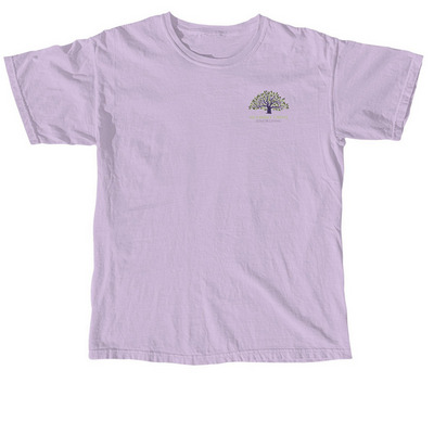 Mulberry Grove Purple Kick-off!, a Orchid Comfort Colors Unisex Tee