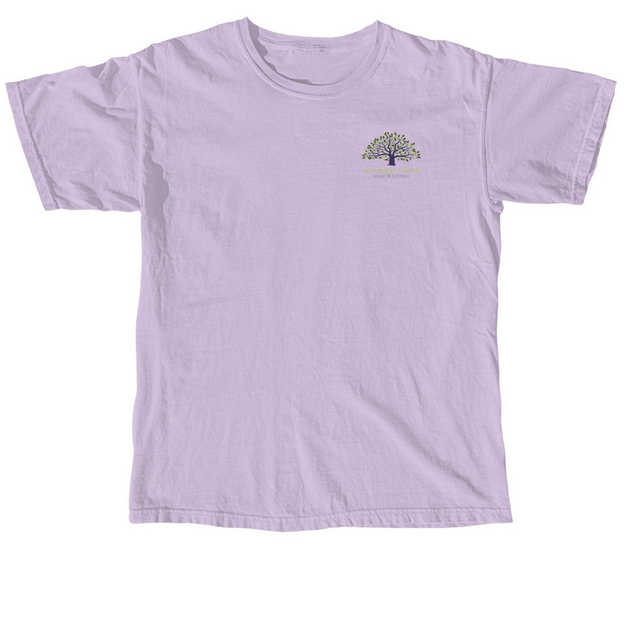 Mulberry Grove Purple Kick-off!, a Orchid Comfort Colors Unisex Tee