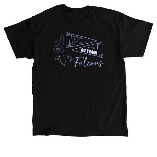 Spirited 2, a Black Classic Unisex Tee
