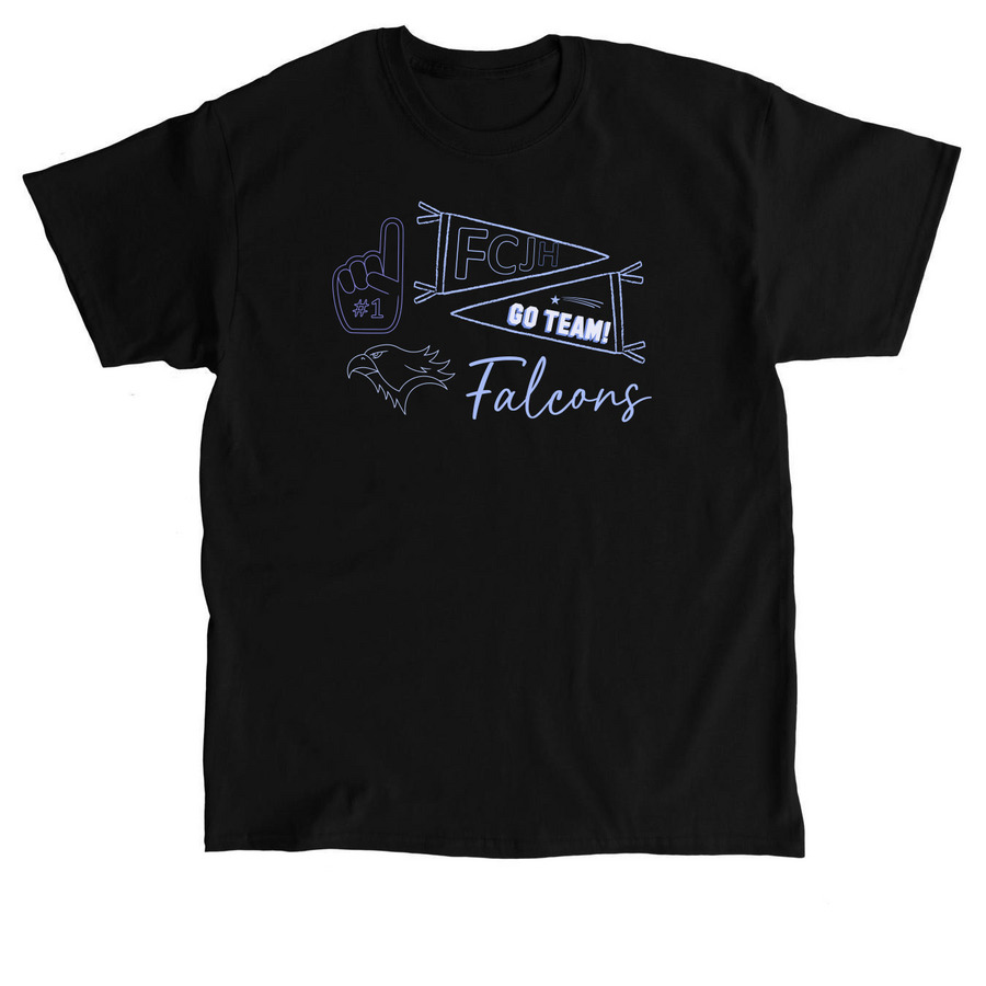Spirited 2, a Black Classic Unisex Tee
