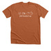 Fall Booked Up, a Heather Autumn Premium Unisex Tee