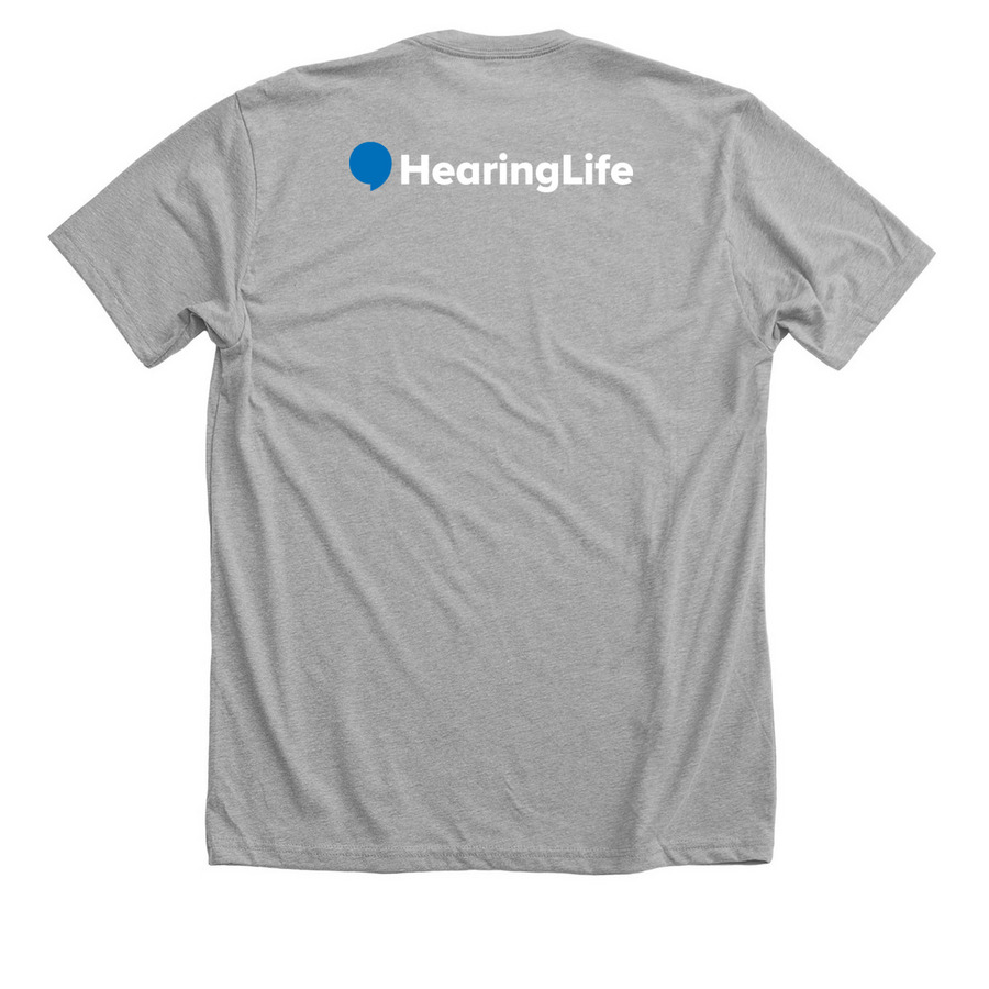 More than Pink Walk, a Athletic Heather Premium Unisex Tee (back-view)