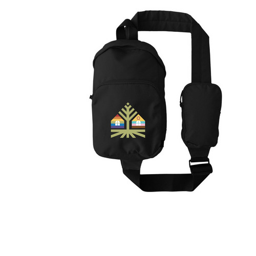 COR Logo Sling Bag, a Black Grove Sling Bag