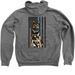 Vesting Oakland County Area K9s: K9 Hades, a Deep Heather Zip Up Hoodie (back-view)