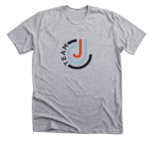 TEAM JCC, a Athletic Heather Premium Unisex Tee