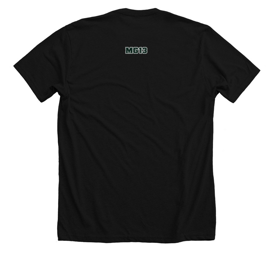 Elmont Tee/Hoodie/Crewneck&nbsp;, a Solid Black Blend Premium Unisex Tee (back-view)