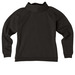 Wear the Mission. Support the Movement., a Deep Black Allmade Women?s Organic CVC Zip-Up Hoodie (back-view)