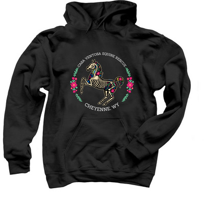 Casa Ventosa Equine Rescue Fall Fundraiser!&nbsp;, a Black Pullover Hoodie