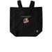 #TEAMADRIENNE BAGS, a Black Recycled Cotton Tote Bag