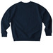 "E" Circle Text Sweatshirt, a French Navy Stanley/Stella Unisex Changer 2.0 Crewneck Sweatshirt (back-view)