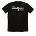 Valley Humane Dark T, a Solid Black Blend Premium Unisex Tee (back-view)