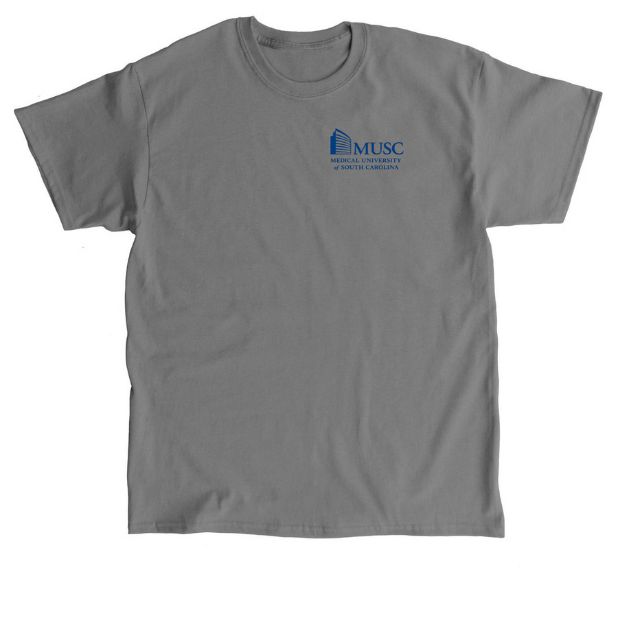 TRANSPLANT TEAM, a Charcoal Classic Unisex Tee