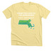 Keep Massachusetts Beautiful, a Heather Yellow Gold Premium Unisex Tee