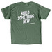 Home Style, a Military Green Classic Unisex Tee (back-view)