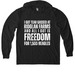 The Ella, a Space Black Allmade Eco Triblend Hoodie Tee